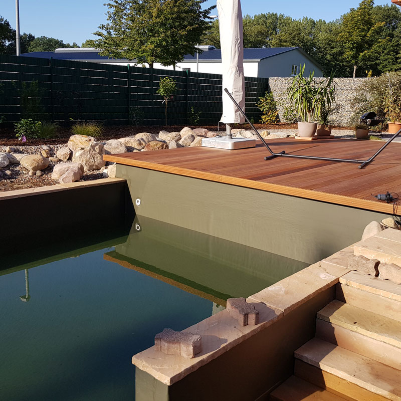 Poolbau für den Garten in Bremen